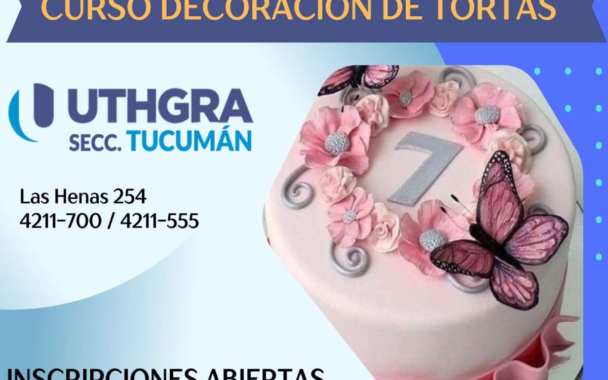 Curso de decoración de tortas